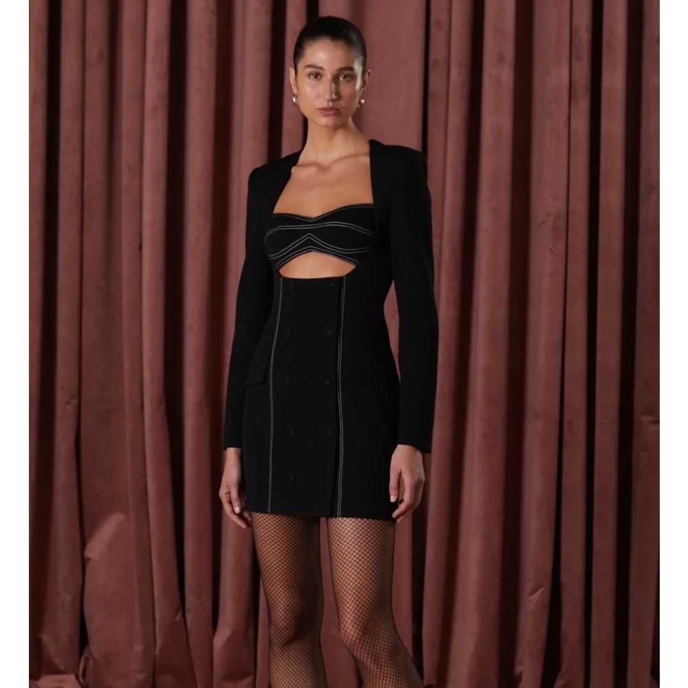 Misha Kina Crepe Dress- worn once!